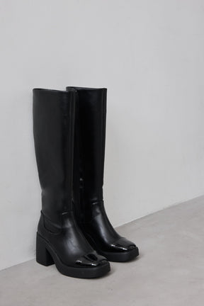 【11月中旬発送】Square Toe Long Boots