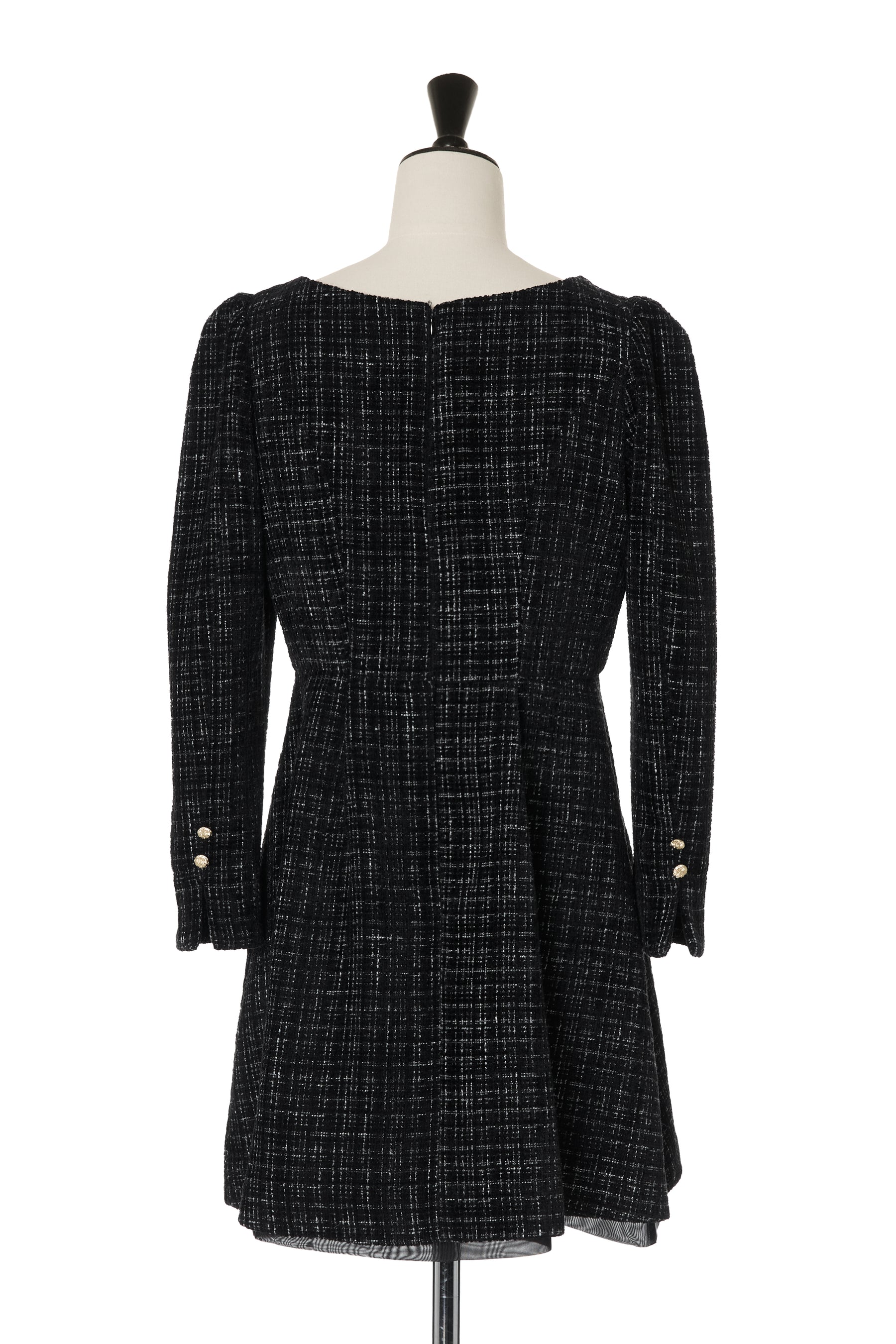 Mondrian Tweed Mini Dress