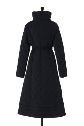 Madison Quilted Long Coat