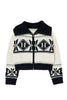 H Nordic Knit Zip Jacket