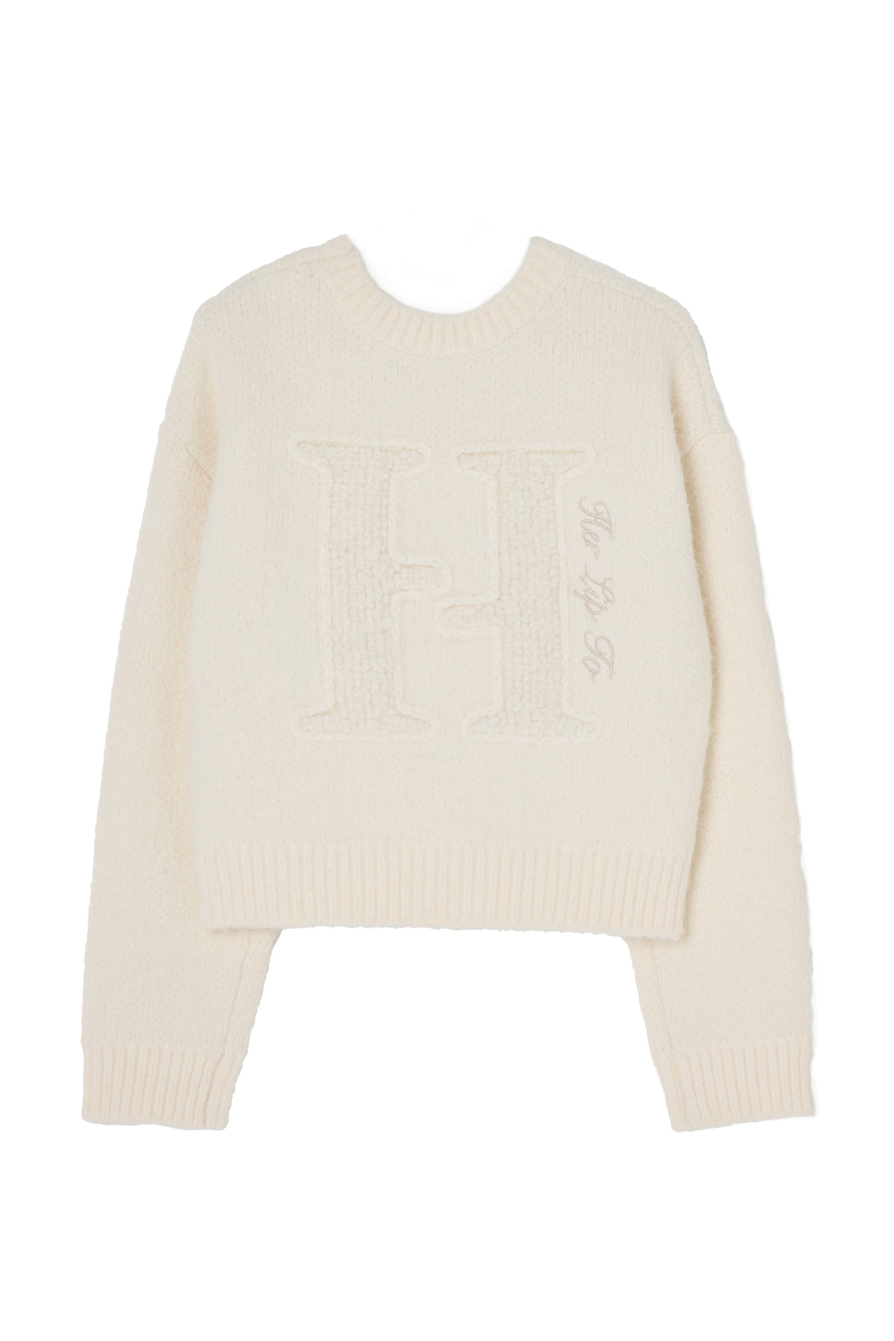 H Boa Logo Knit Pullover