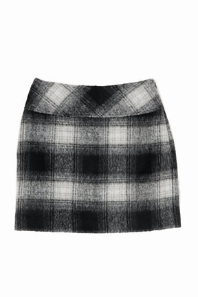 Shaggy Check Mini Skort