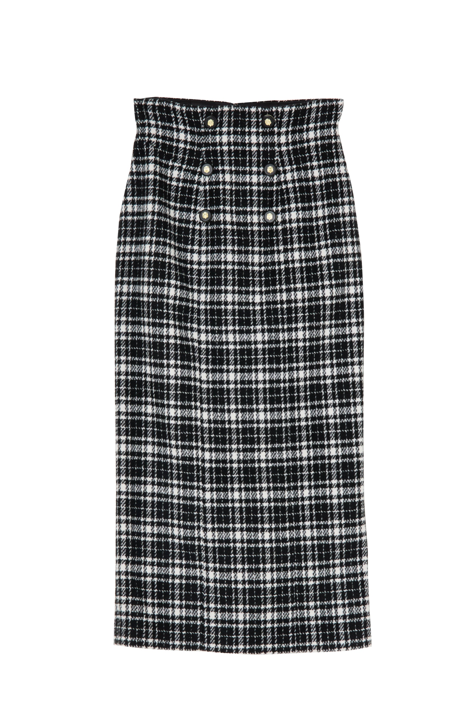 Plaid Long Skirt