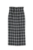 Plaid Long Skirt