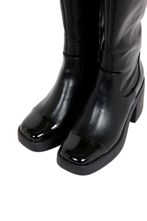 [Shipping in mid-November] Square Toe Long Boots