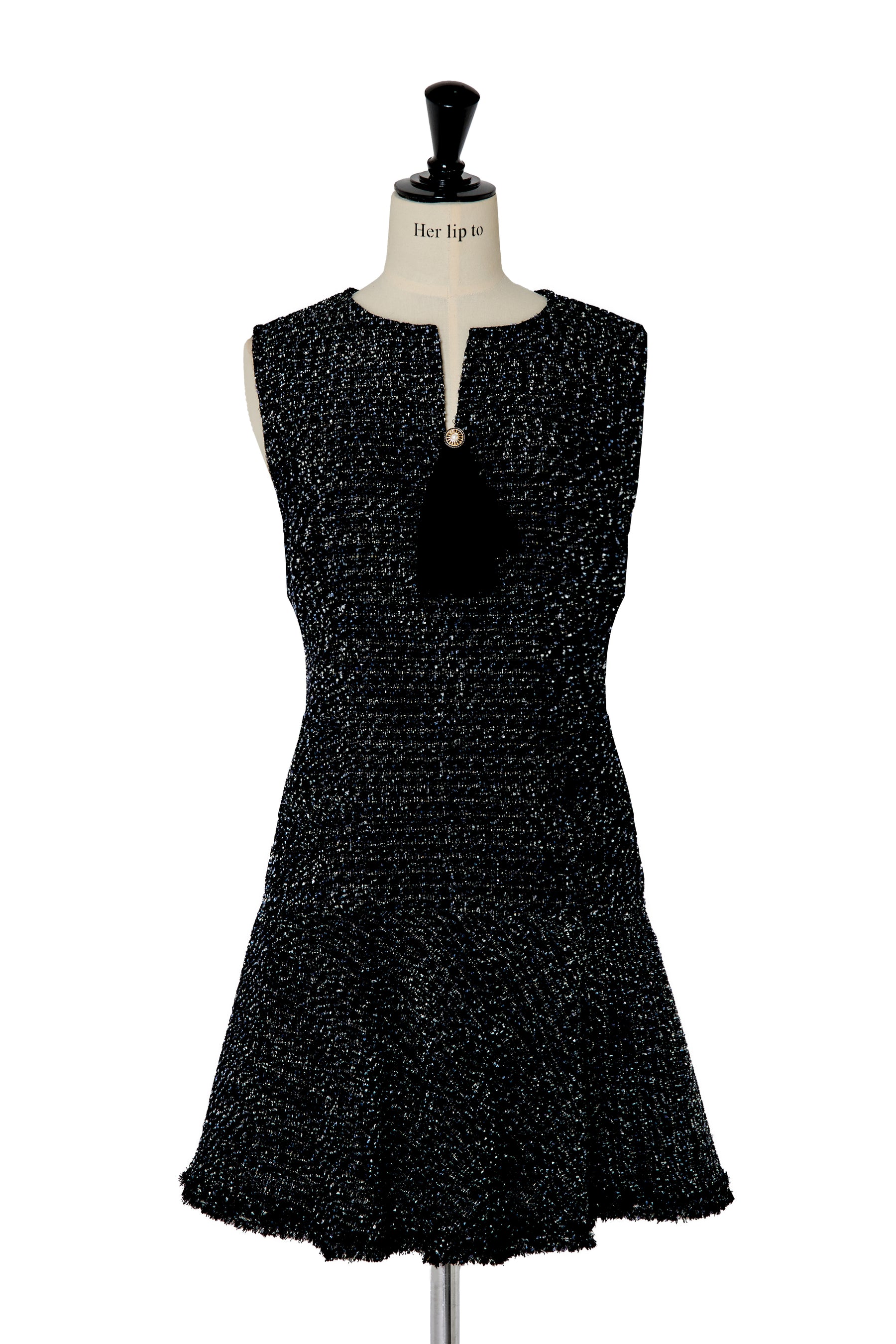 【1月下旬発送】Victoria Tweed Jumper Dress