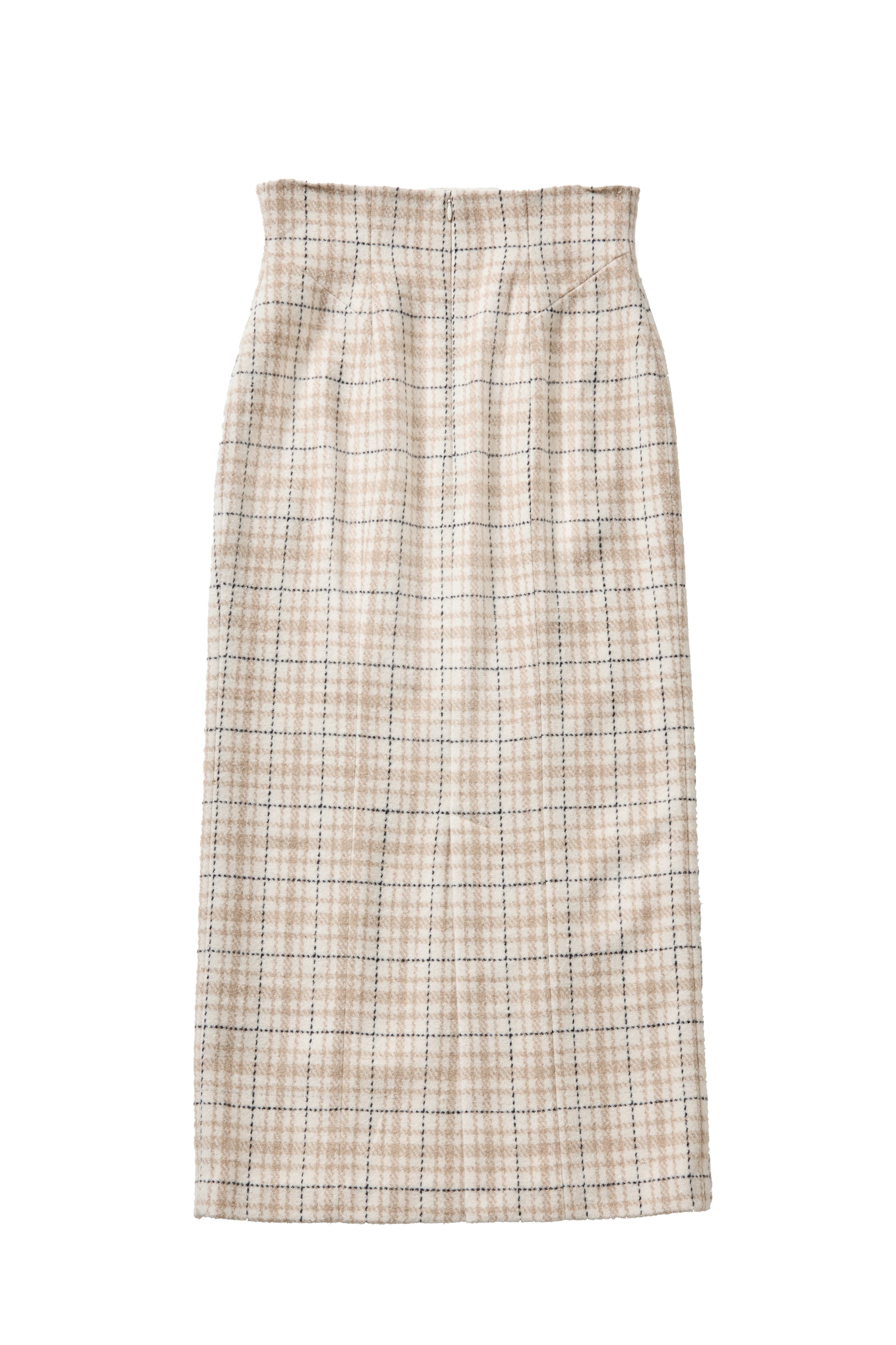 Plaid Long Skirt