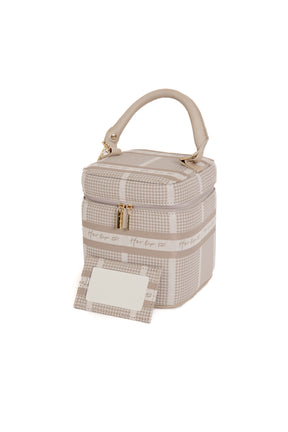 HLT Jacquard Vanity Bag