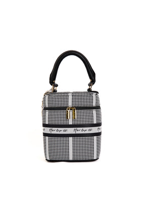 HLT Jacquard Vanity Bag