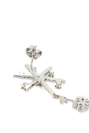 Crystal Snowflake Earrings