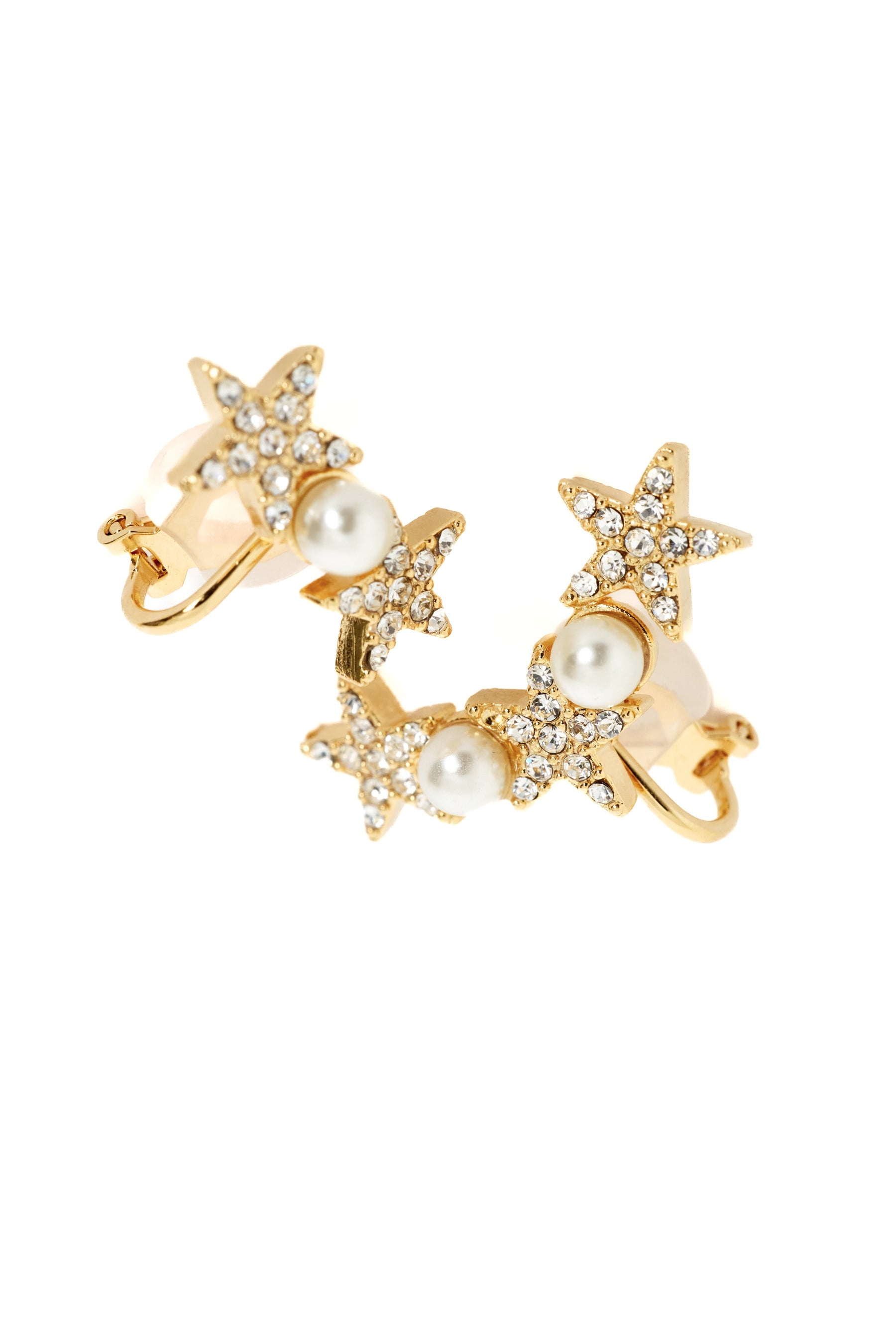 Star Pearl Earrings