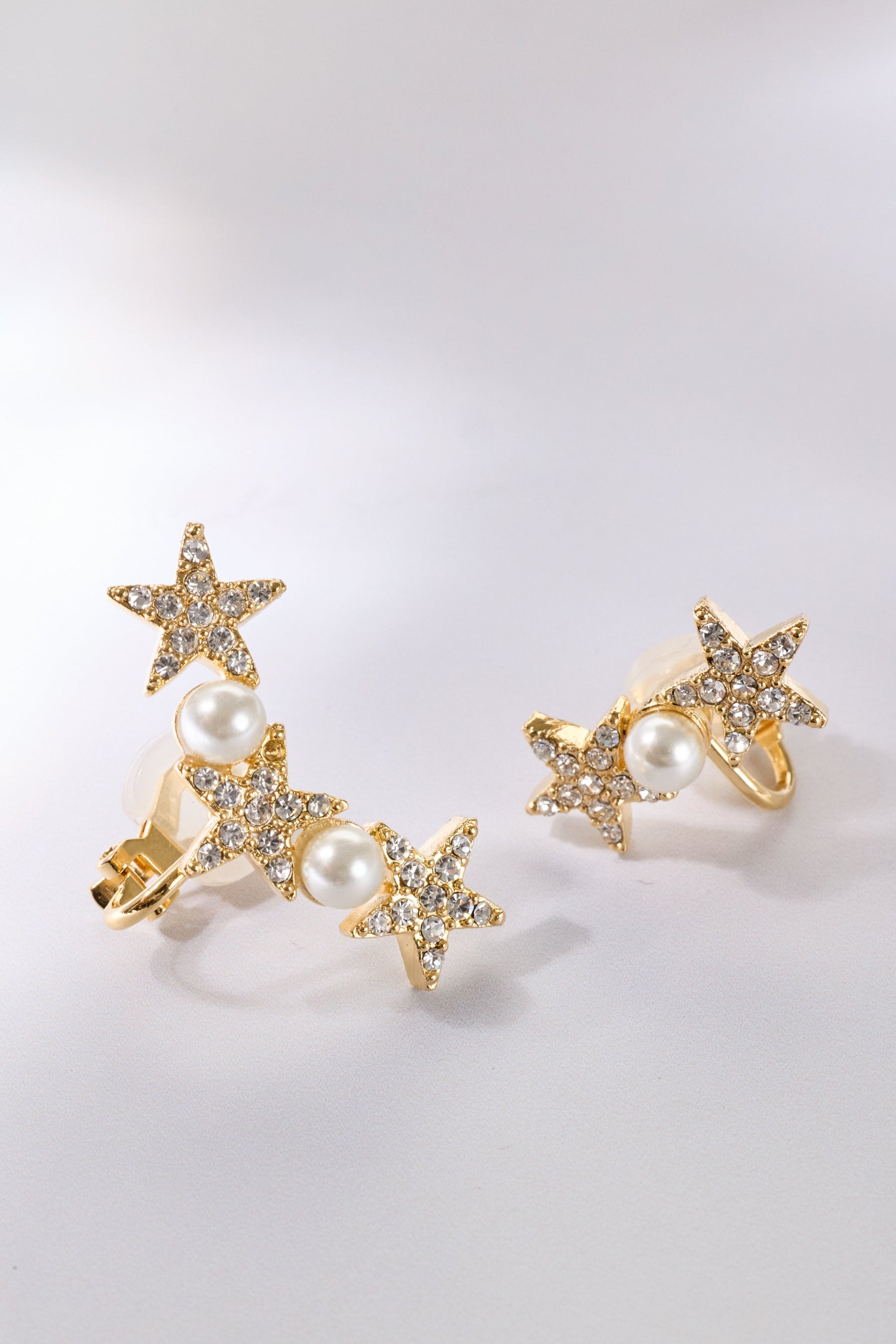 Star Pearl Earrings