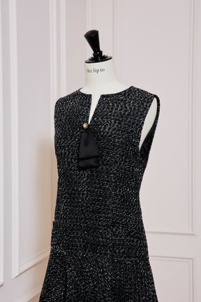 【1月下旬発送】Victoria Tweed Jumper Dress