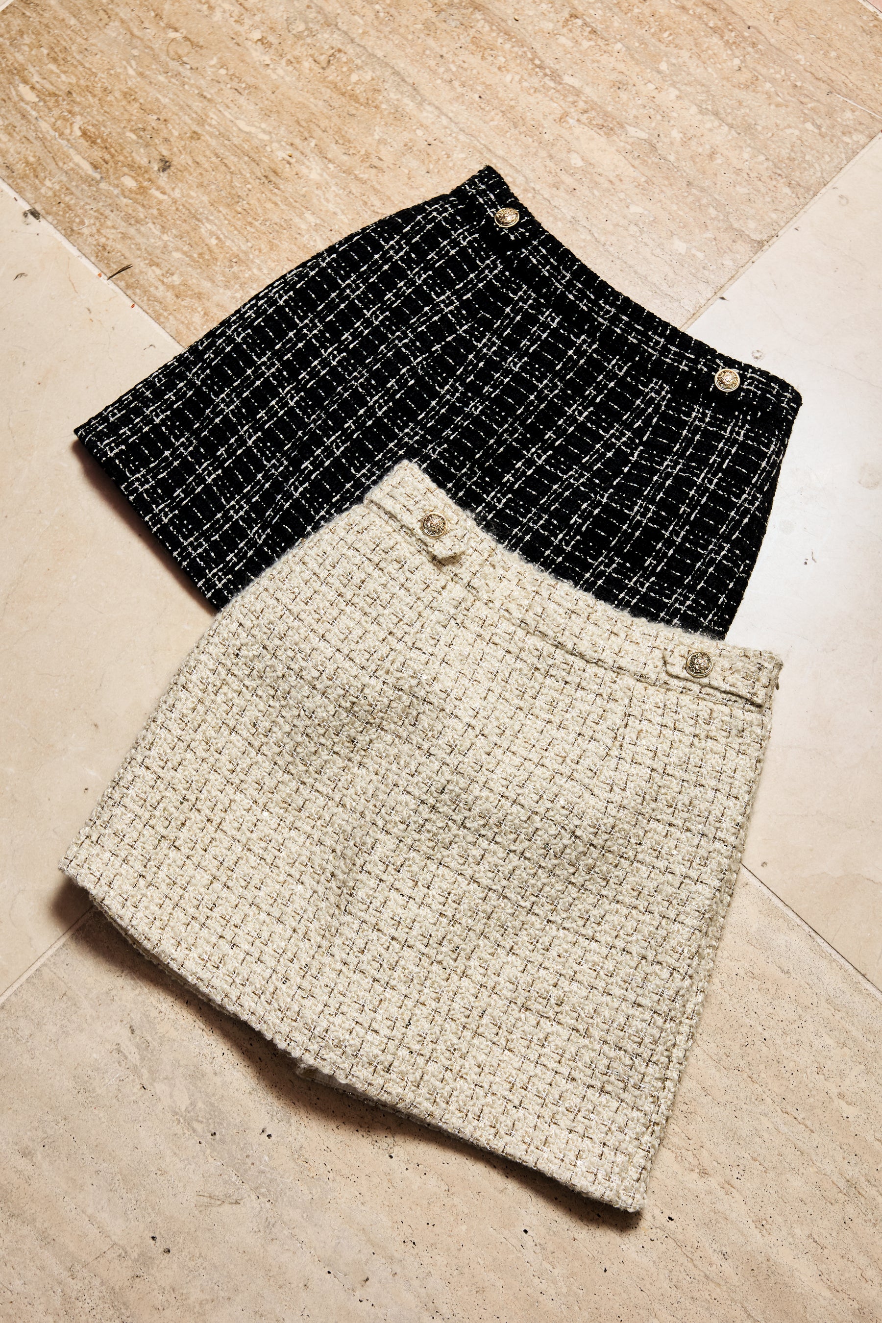 Verlet Tweed Mini Skort