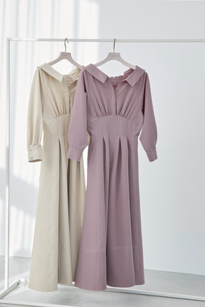 【nude beige】Montecristo Long Dress