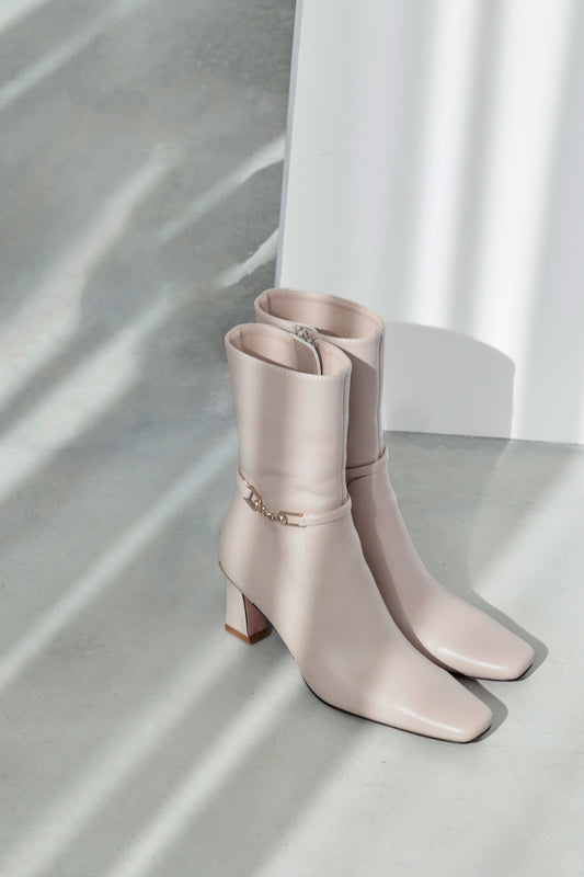 Side Bit Ankle Boots