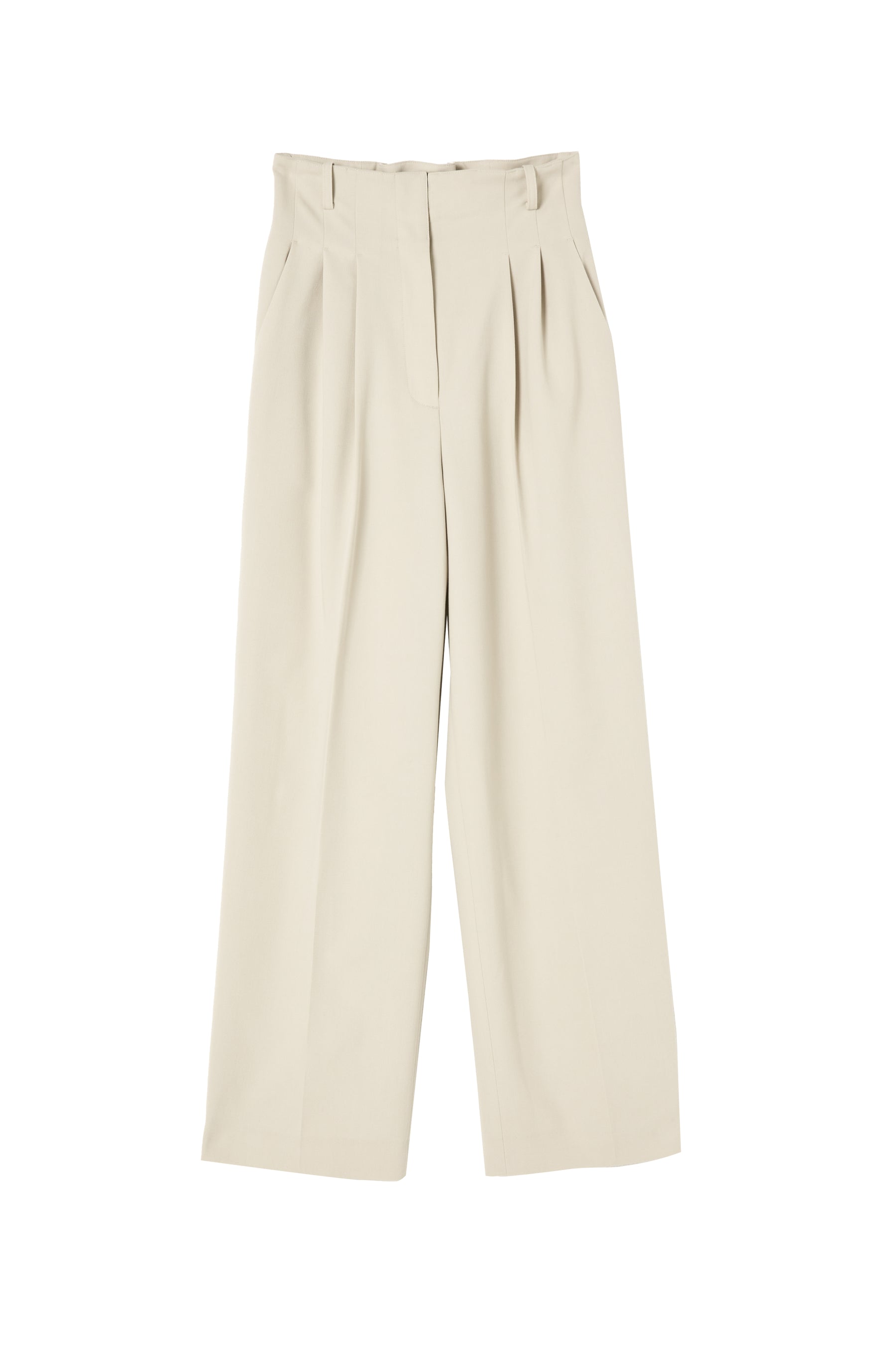 High Waist Tuck Trousers