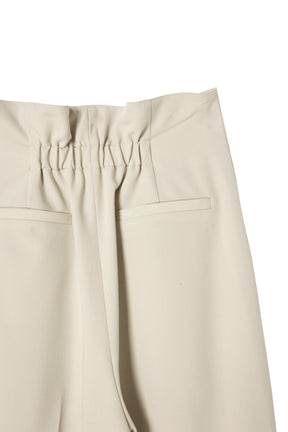 High Waist Tuck Trousers