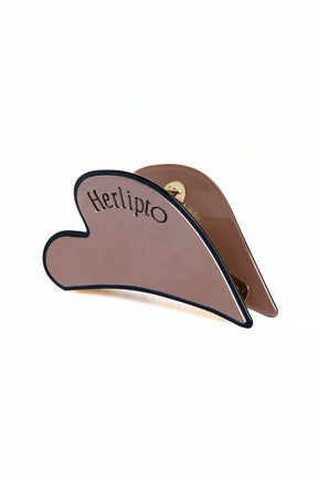 【新色】Bicolor Heart Hair Clip