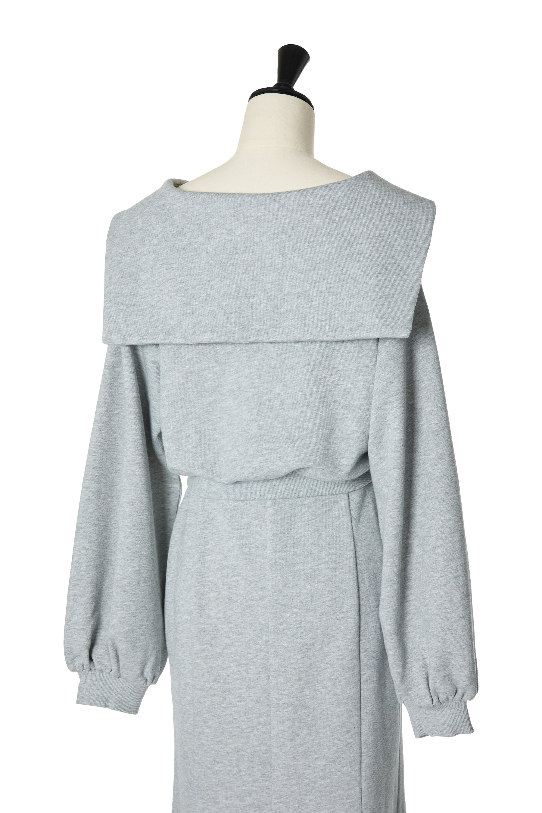 [New color] Half Zip Sweat Dress