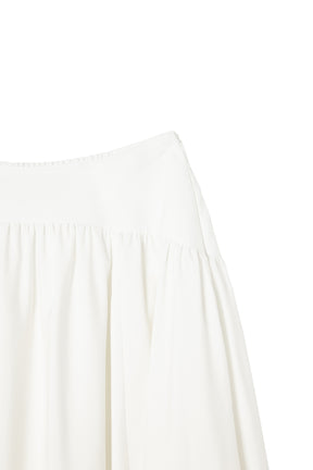 [Shipping in late January] [New color] Gathered Balloon Long Skirt