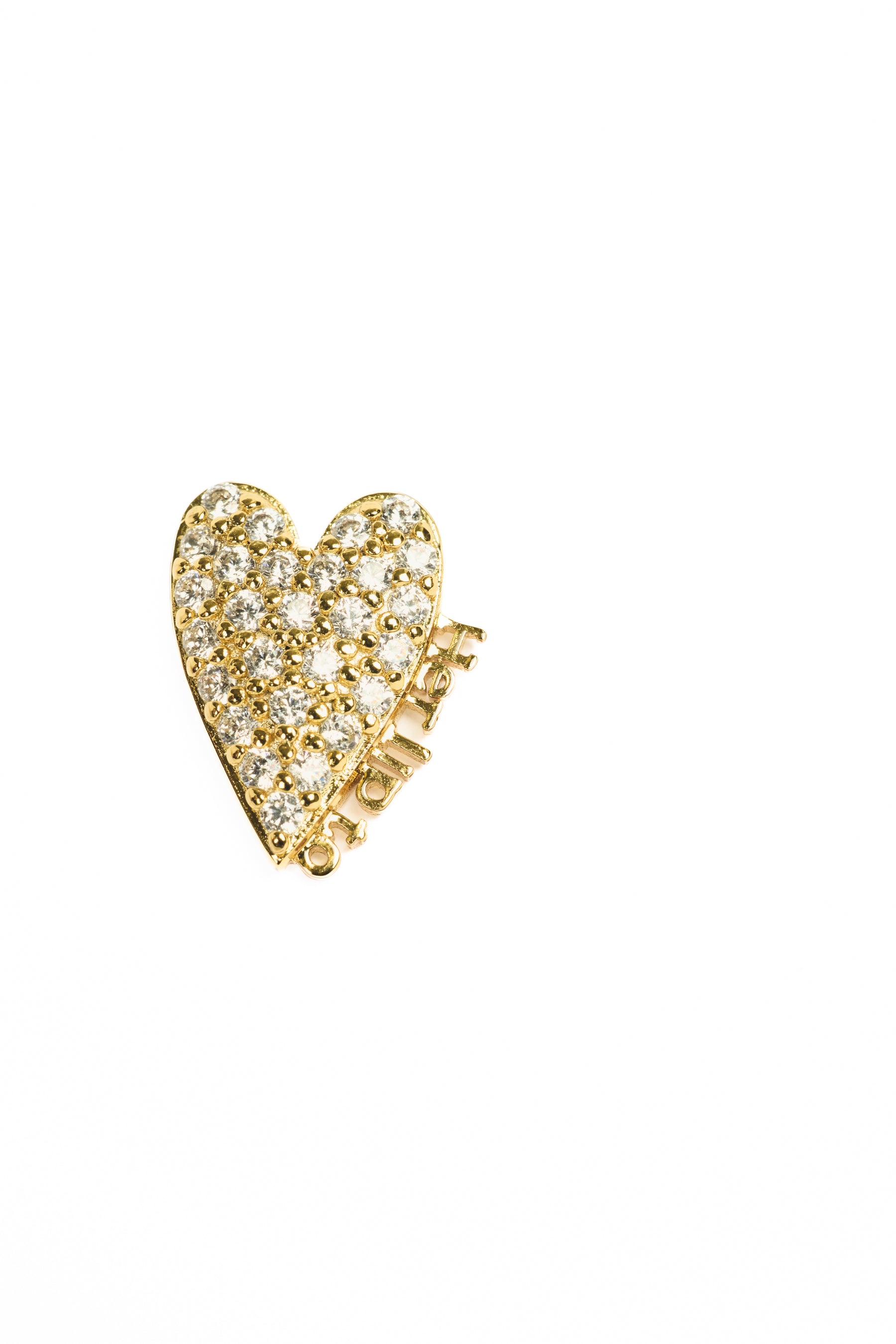 Be Mine Pavé Heart Earrings