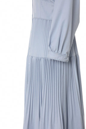 [Posting ended] Pleated Open Shirt Dress