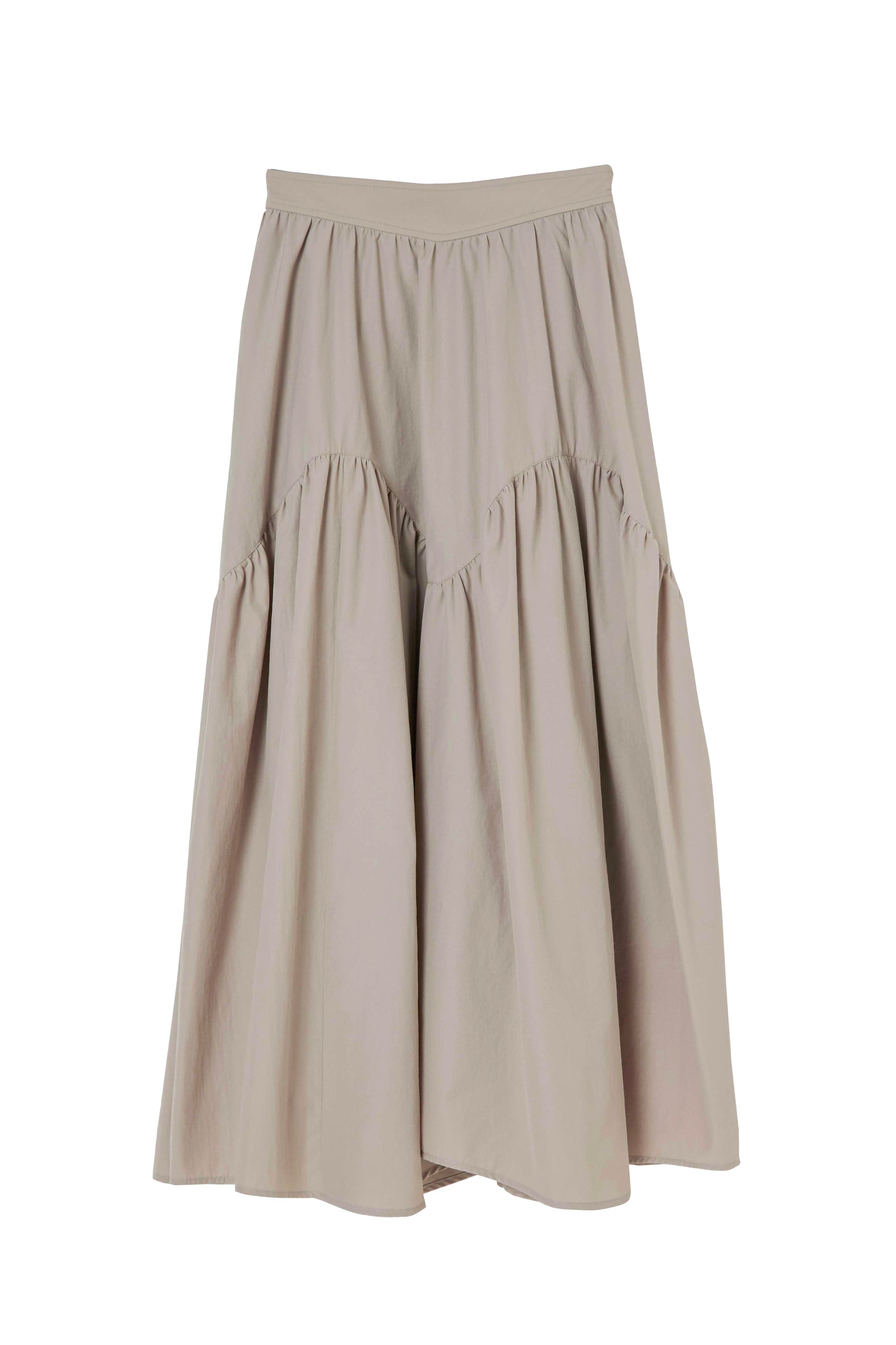 Round Tiered Long Skirt