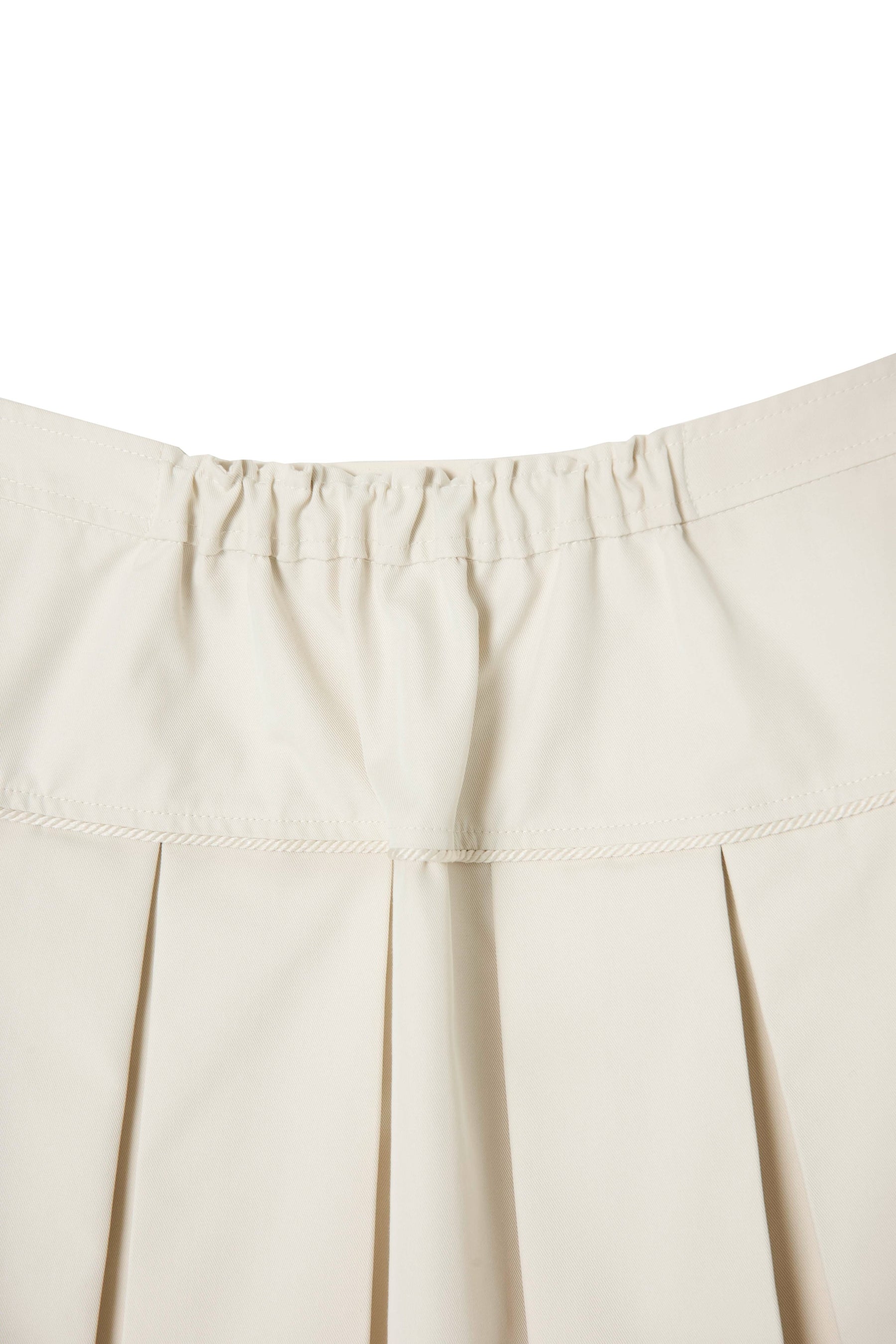 Pleated Mini Skirt