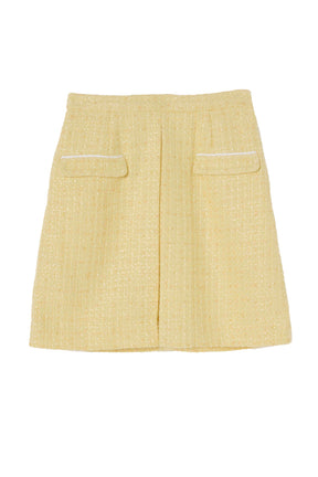 Shimmer Tweed Skirt