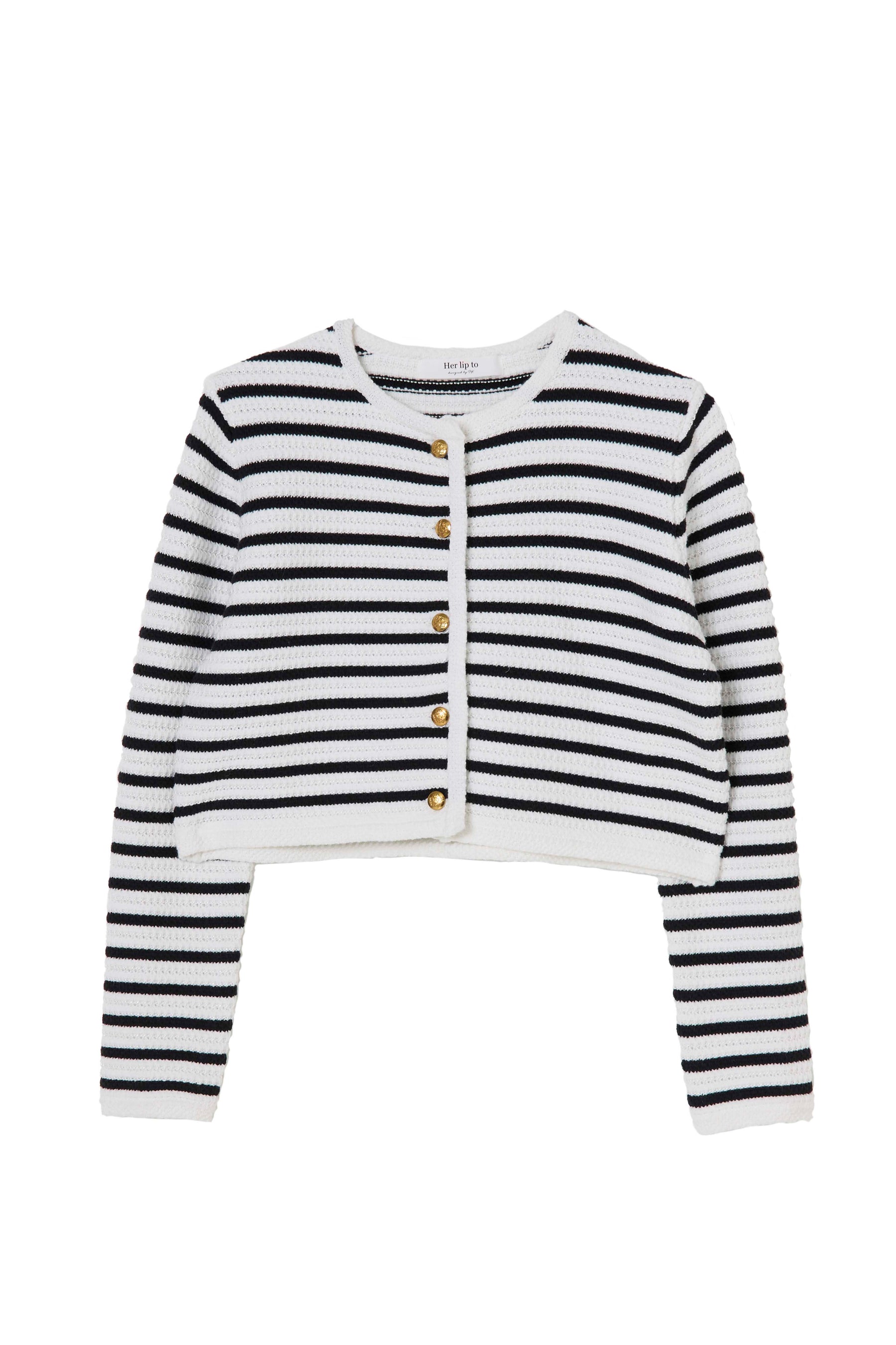 Muriel Stripe Knit Jacket