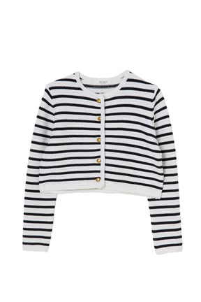 Muriel Stripe Knit Jacket