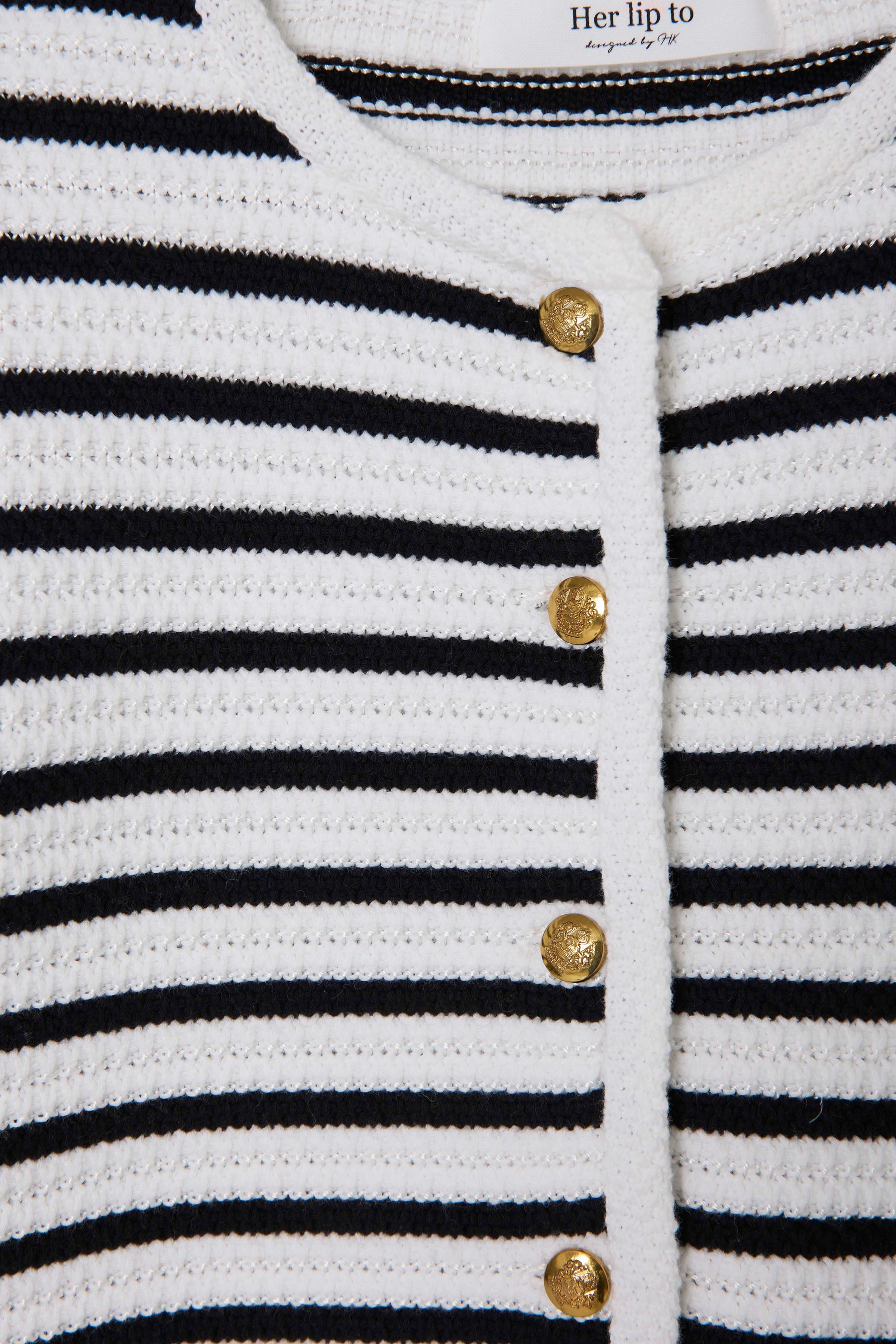 Muriel Stripe Knit Jacket