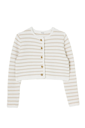 Muriel Stripe Knit Jacket