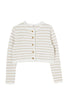 Muriel Stripe Knit Jacket