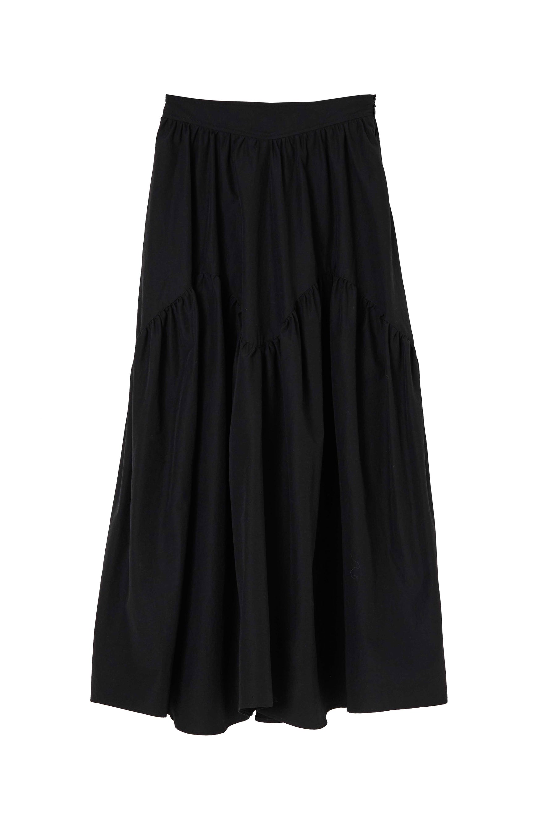 Round Tiered Long Skirt