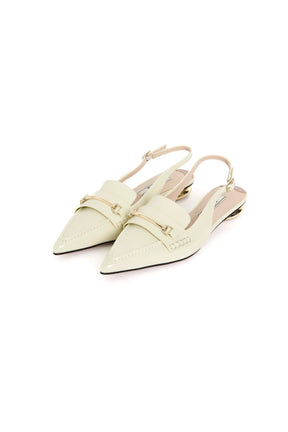 Bit Slingback Mules