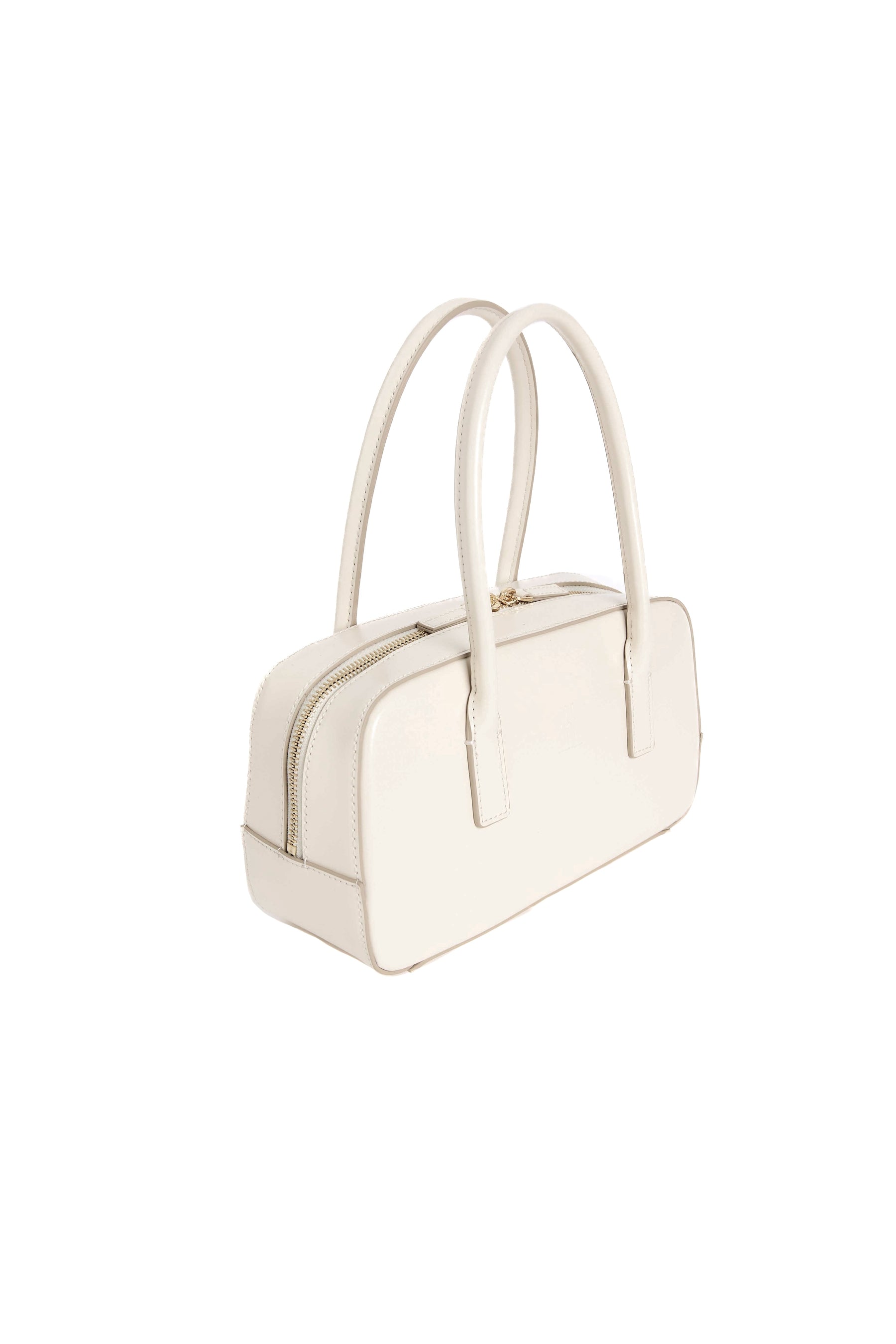 [Shipping in late April] [New color] Trois Logo Mini Boston Bag