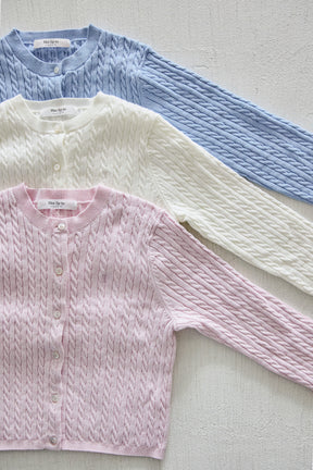 [New Color] Essential Cable Knit Set