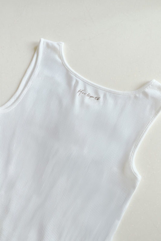 【8月上旬発送】Ribbed Jersey Tank