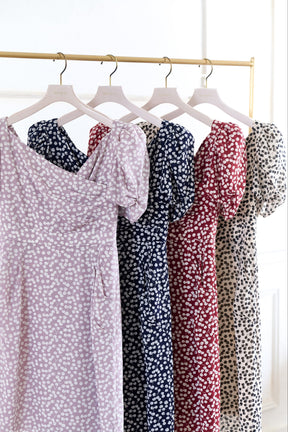 Cherry Pattern Cache-Coeur One-Piece