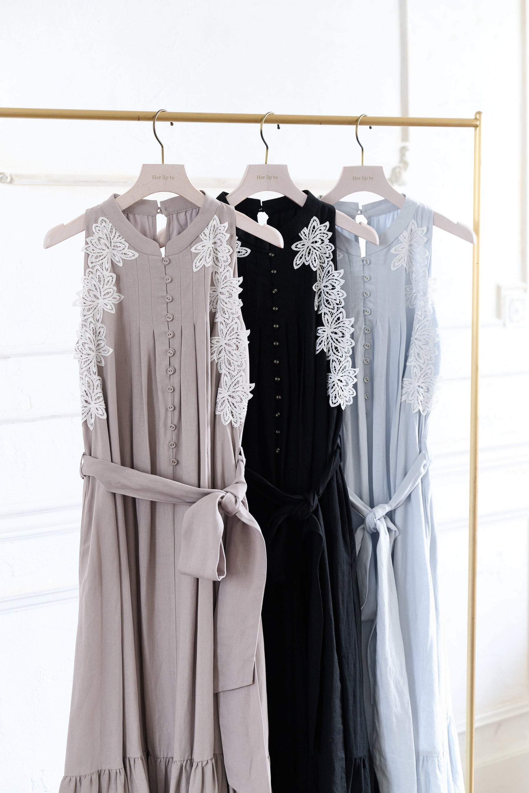 [New Color] Notting Hill Belted Dress