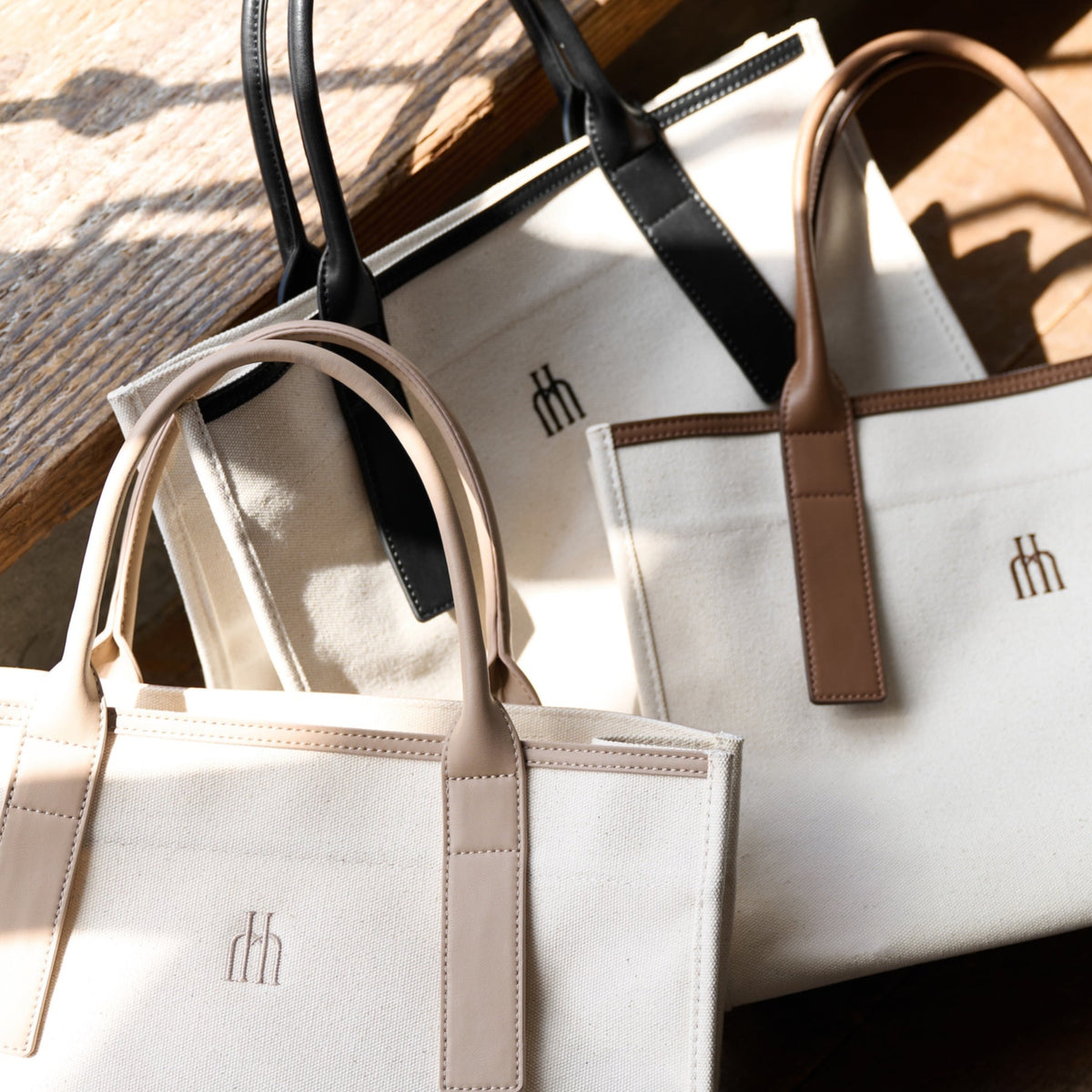 美品　Herlipto　トロワロゴトートバッグ 2way キャンバス A4　PC 250521__10202_1200x1200_crop_c