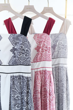 Marbella Panel Printed Dress
