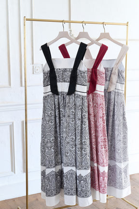 Marbella Panel Printed Dress