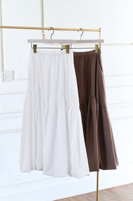 Random-Tiered Balloon Skirt