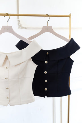 Ponte Off-Shoulder Top