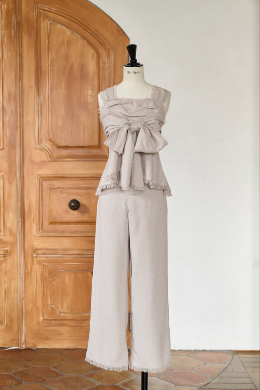 【新色】Tweed Fringed Summer Set