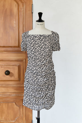 Draped Cherry Pattern Mini One-Piece