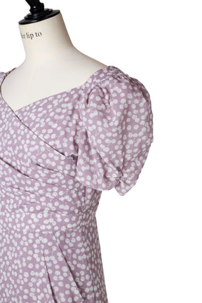 Cherry Pattern Cache-Coeur One-Piece